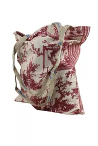 Tote Bag Toile De Jouy Travaux Bordeaux