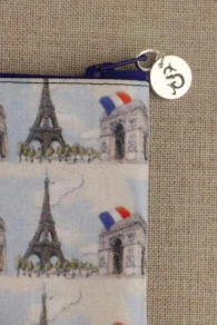 Trousse Toile Cirée Paris 4 Trousse Toile Cirée Paris – Image 4